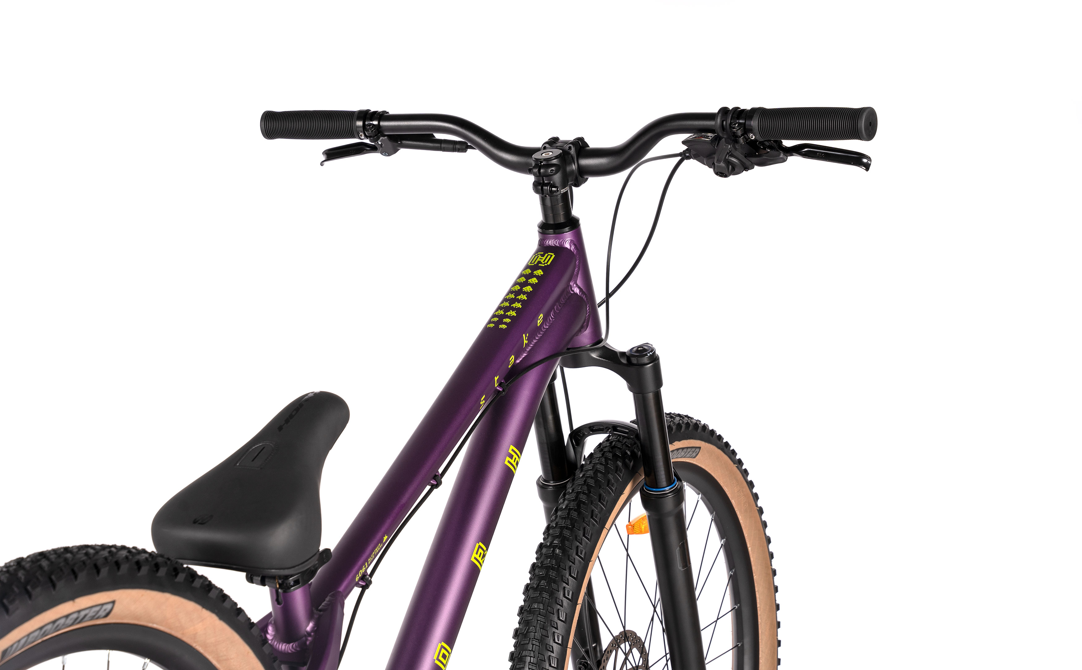 Велосипед HORH STAKE 6.1 26" (2026) Purple-Black-Citrus