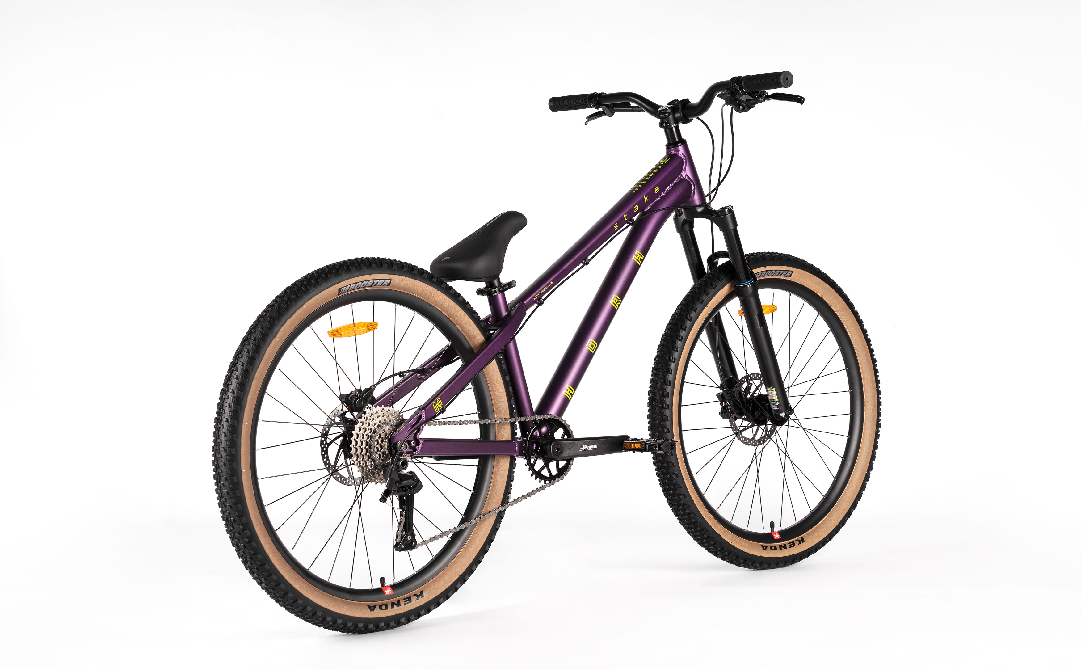 Велосипед HORH STAKE 6.1 26" (2026) Purple-Black-Citrus