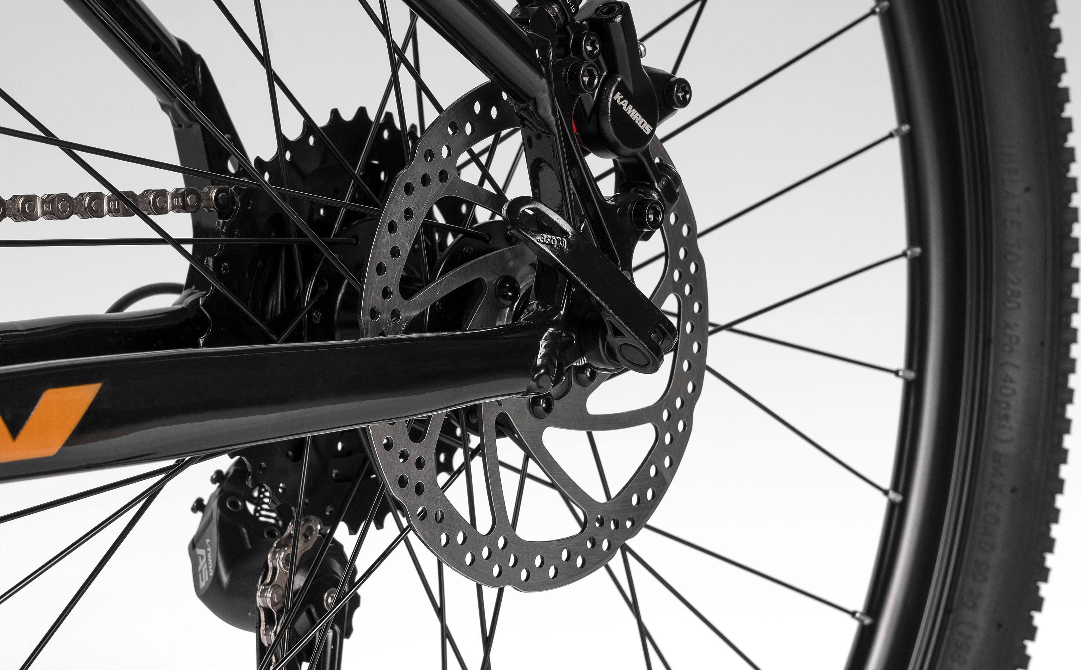 Велосипед HORH ROHAN RHD7.2 27,5" (2026) Black-Gold