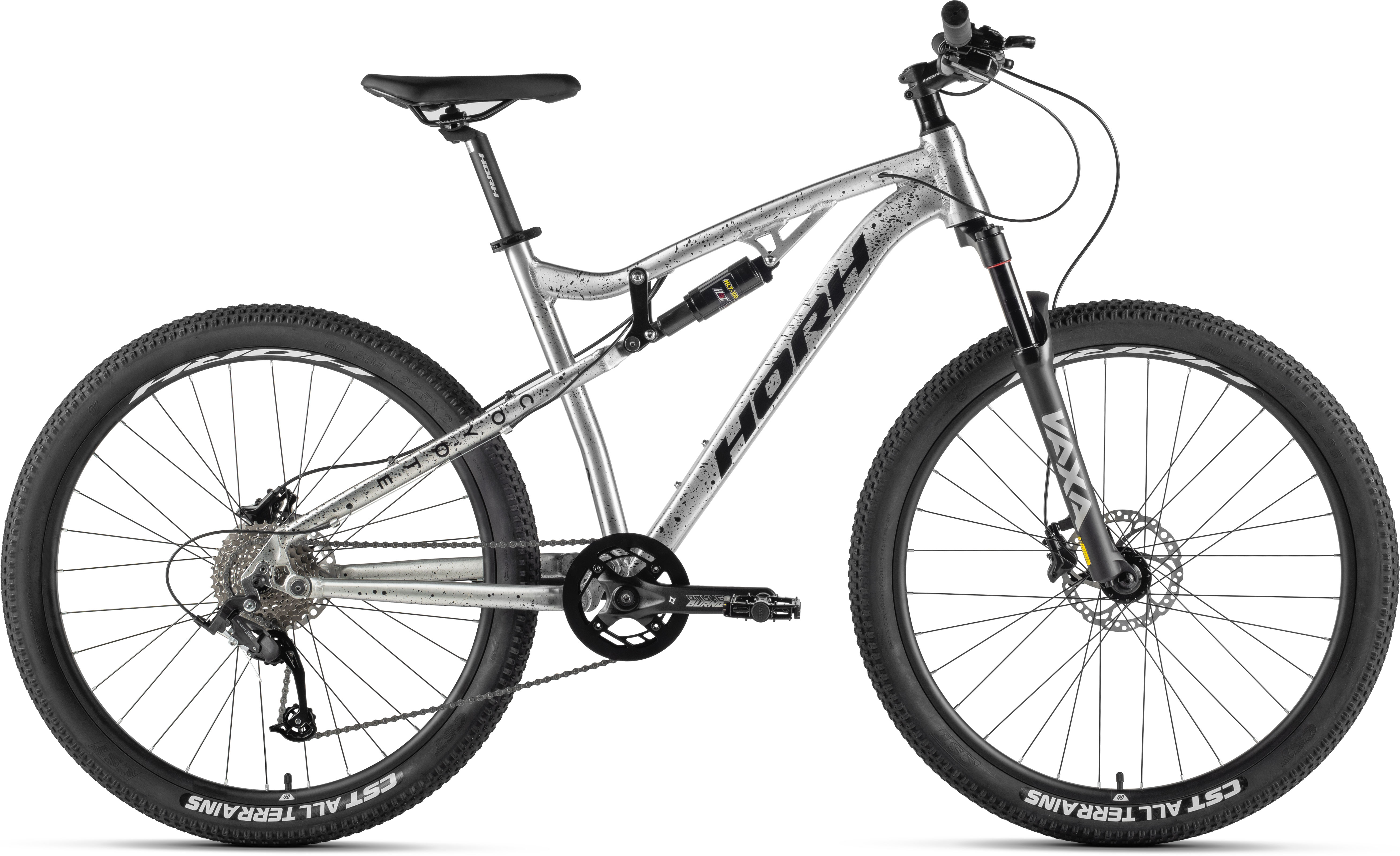 Велосипед HORH COYOTE 27,5" (2025) Polished AL