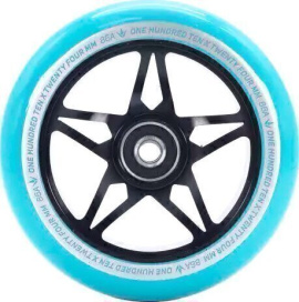 Колесо BLUNT S3 110mm Black-Turquoise