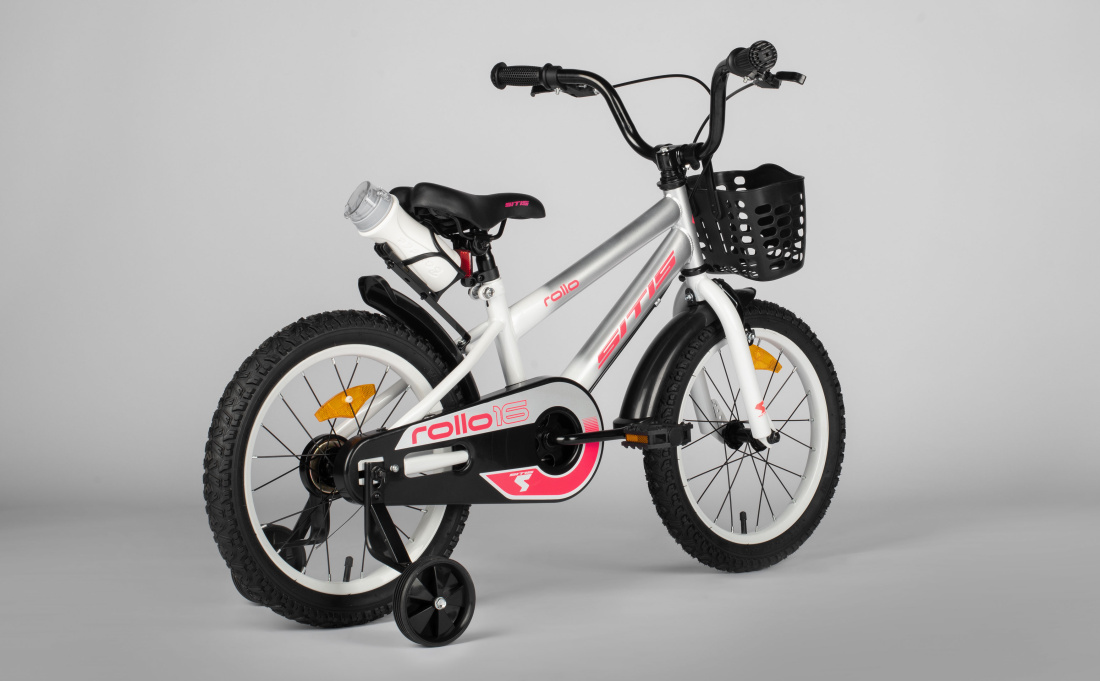 Велосипед SITIS ROLLO 16" (2024) Grey-Pink