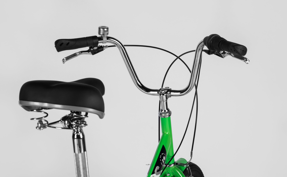 Велосипед SITIS POINT 7SP 20" (2025) Green-White-Black