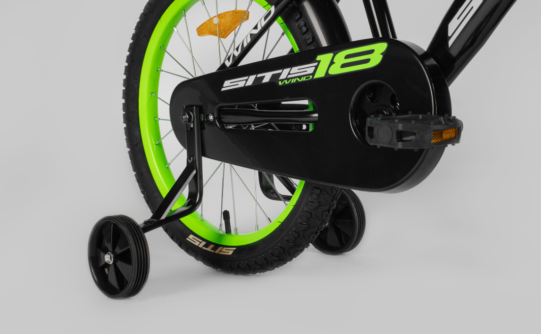Велосипед SITIS WIND 18 (2025) Black-green