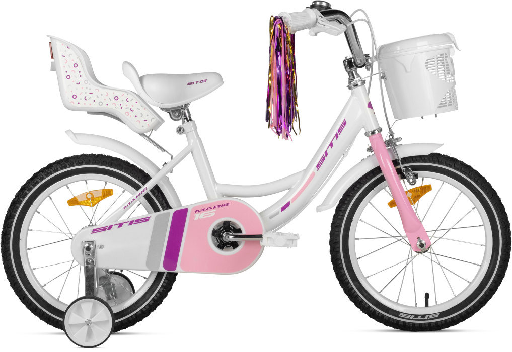 Велосипед SITIS MARIE 16 (2025) White-Pink