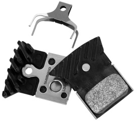 Тормозные колодки Shimano L04C с радиатором