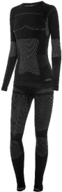 Комплект термобелья женский VIKING ILSA SET Black-Grey