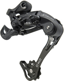 Переключатель задний S-Ride RD-M400 10-11ск длин.лапка 40/42T пром.п.