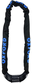 Велозамок OXFORD Combi Chain 6 черный велосипедные замки