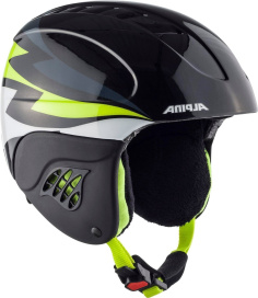 Шлем ALPINA CARAT (21/22) Black-Neon Lime