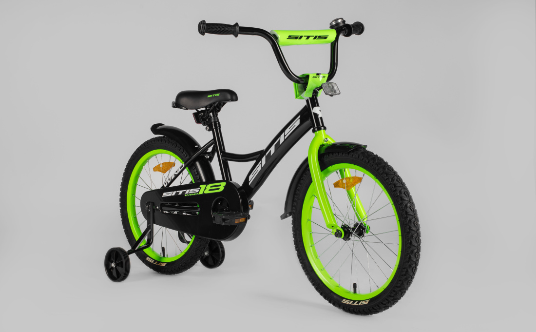 Велосипед SITIS WIND 18 (2025) Black-green