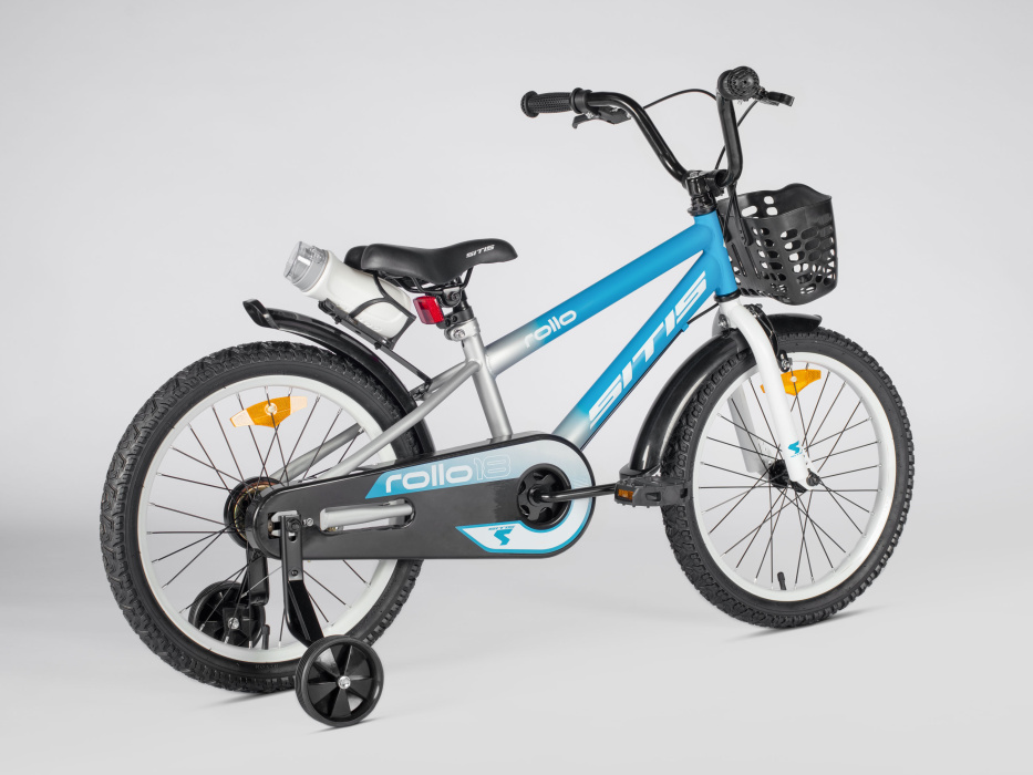 Велосипед SITIS ROLLO 18" (2024) Blue-Grey