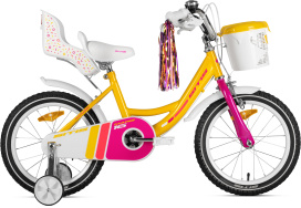 Велосипед SITIS MARIE 16 (2025) Yellow-Purple-White