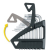 Набор ключей Topeak TPS-SP05 Torx Wrench Set