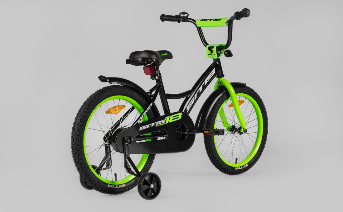 Велосипед SITIS WIND 18 (2025) Black-green