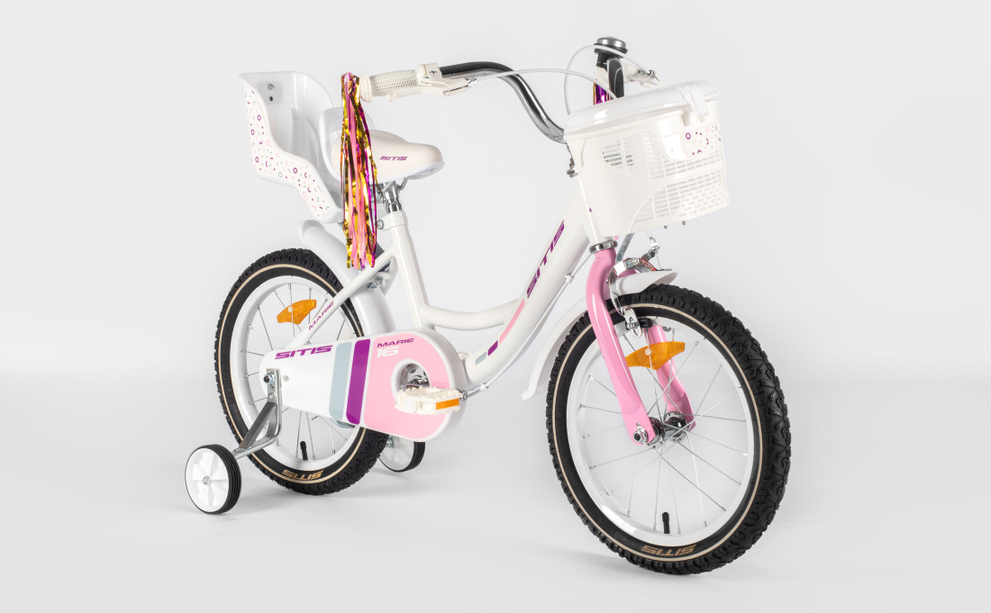 Велосипед SITIS MARIE 16 (2025) White-Pink