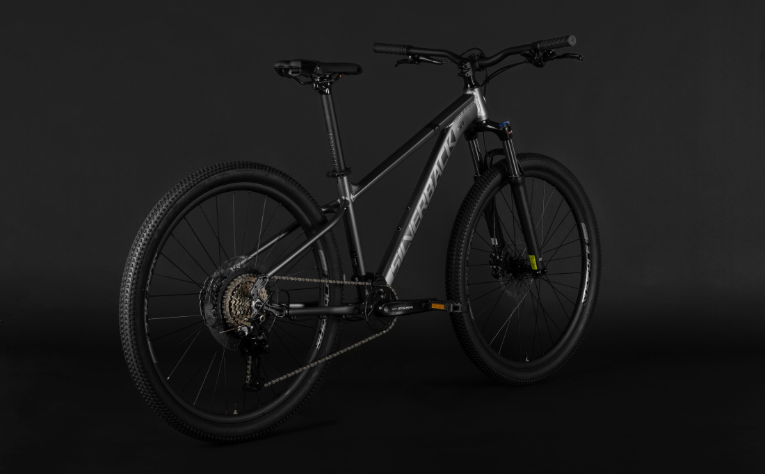 Велосипед SILVERBACK SE 8 29 (2025) MATT THUNDER GREY/MATT BLACK