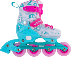 Ролики TECH TEAM KIDZROLL розовый