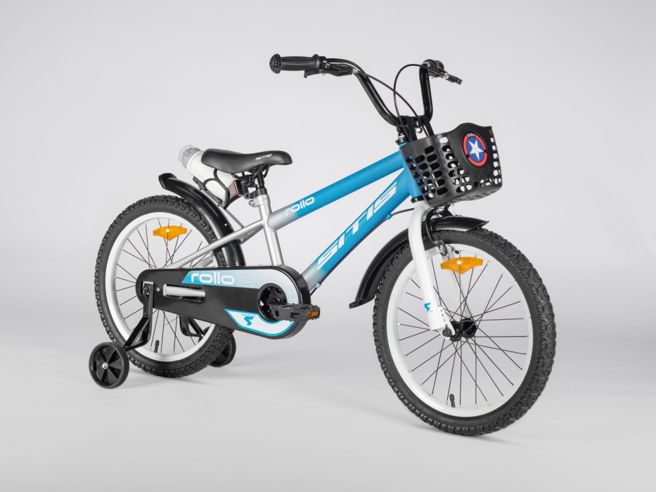 Велосипед SITIS ROLLO 18" (2024) Blue-Grey