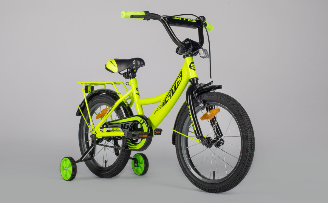 Велосипед SITIS PAMS 16" (2024) желто-черный