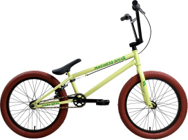 Велосипед Stark Madness BMX 5 (2025) оливковый/зеленый/коричневый