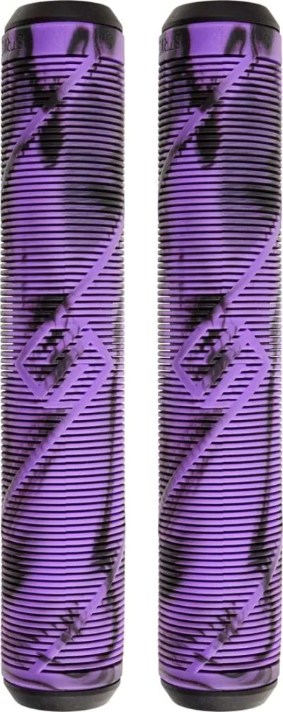 Грипсы STRIKER Thick Logo Black-Purple
