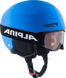 Шлем ALPINA ZUPO Set (24/25) Blue Matt 