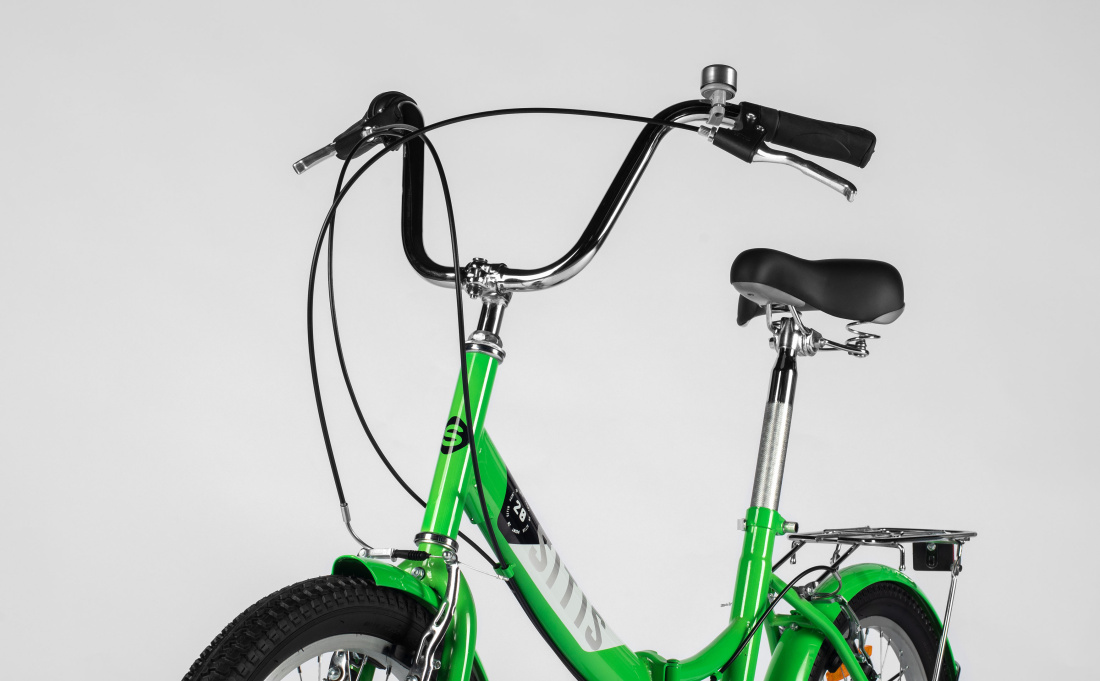 Велосипед SITIS POINT 7SP 20" (2025) Green-White-Black