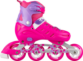 Ролики FUNNY ANIMALS URBAN JR Pink