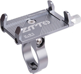 Держатель для телефона ZTTO Z-81 31.8mm/25.4mm/22.2mm 50-100mm Titanium