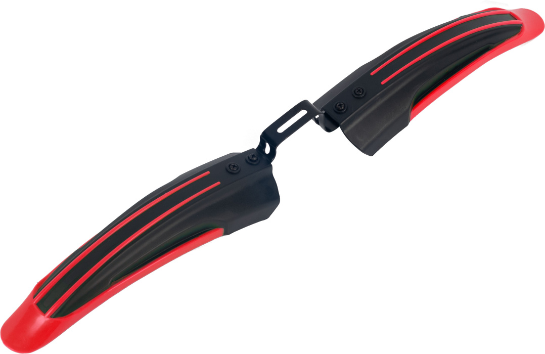 Комплект крыльев STS-016-7 24"-26" черно-красный