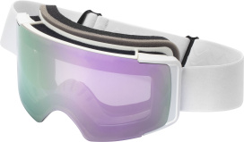 Маска NASH 137 MAG Matt White (24/25) Full Revo Purple