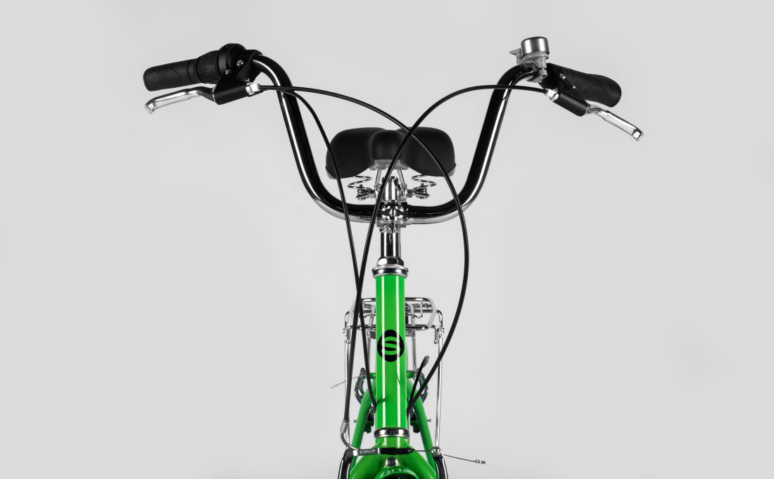 Велосипед SITIS POINT 7SP 20" (2025) Green-White-Black