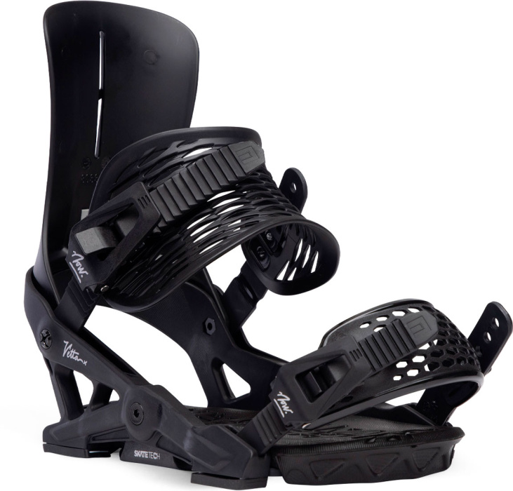 Крепления сноубордические NOW VETTA Black