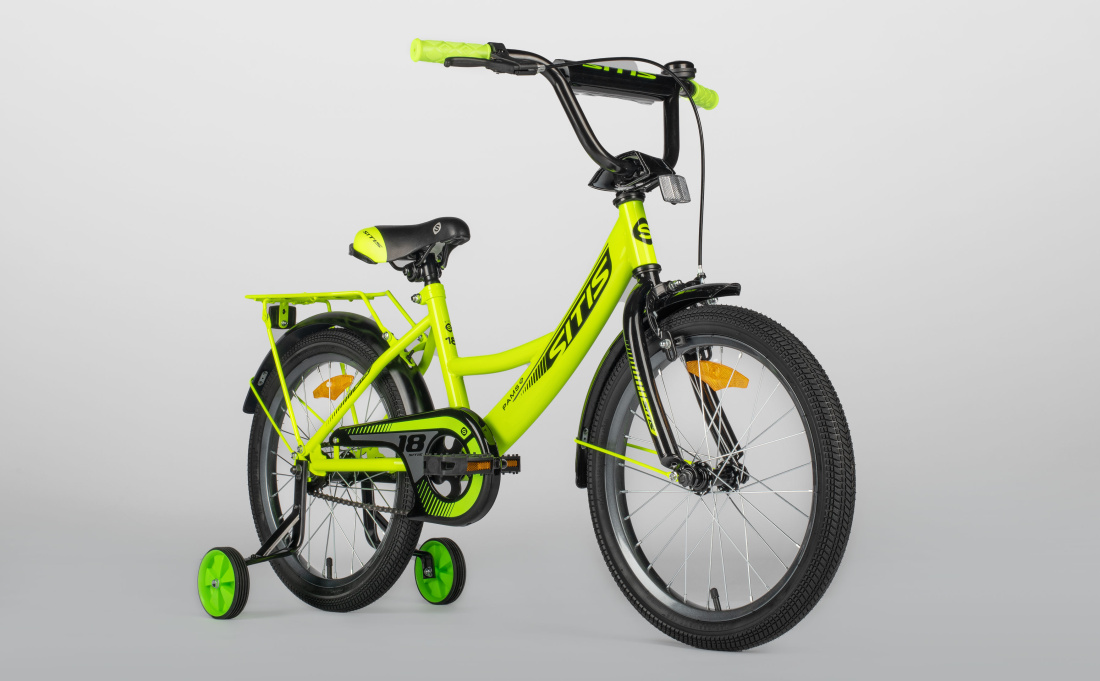 Велосипед SITIS PAMS 18" (2024) желто-черный