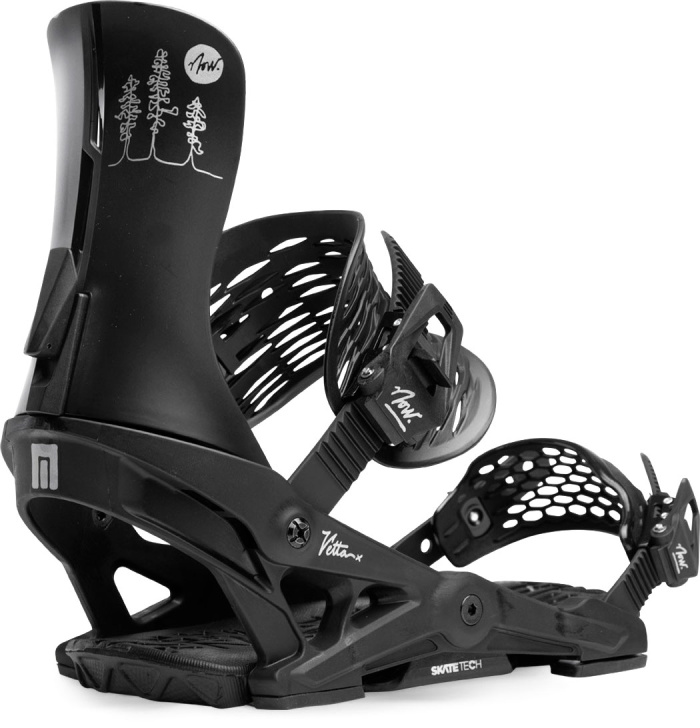 Крепления сноубордические NOW VETTA Black