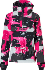 Куртка детская REHALL LOIZA-R-JR Camo Abstract Brite Pink