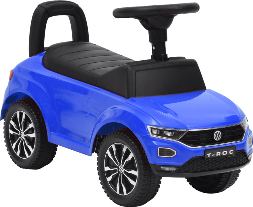 Автомобиль-каталка детская Volkswagen T-ROC голубой