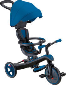 Велосипед-беговел Globber TRIKE EXPLORER 4 в 1 синий