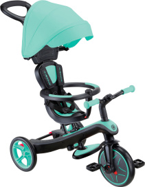 Велосипед-беговел Globber TRIKE EXPLORER 4 в 1 зеленый
