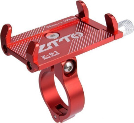 Держатель для телефона ZTTO Z-81 31.8mm/25.4mm/22.2mm 50-100mm Red