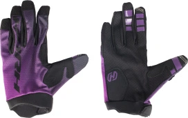 Велоперчатки HORH 6165 длинные пальцы черно-фиолетовый