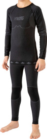 Комплект термобелья детский VIKING RIKO SET Black